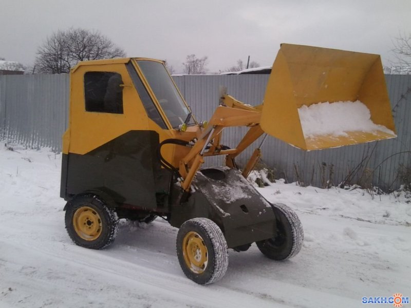 Мини погрузчик из ВАЗ 2109