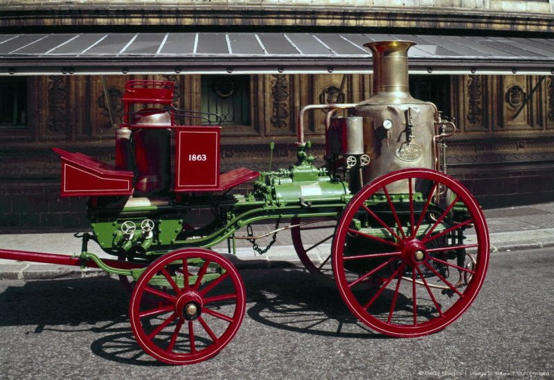 Паровая пожарная машина 1841