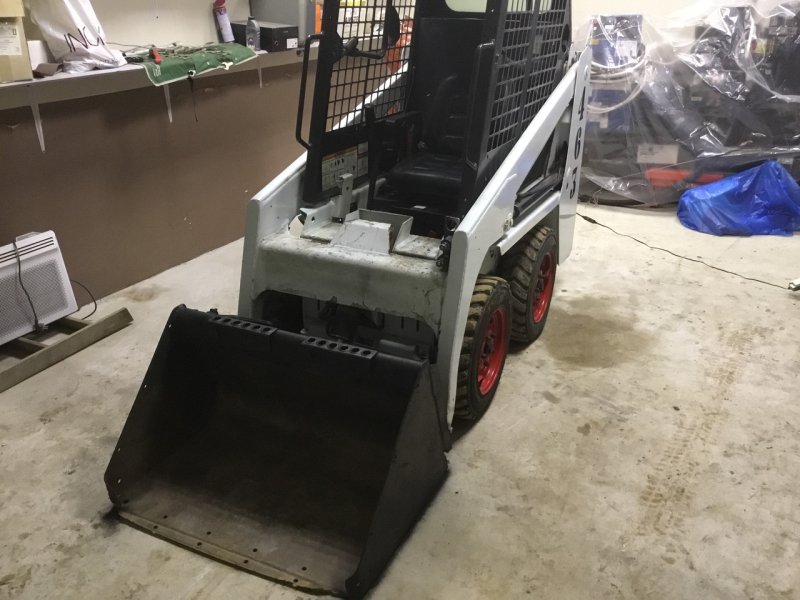 Самодельный минипогрузчика Bobcat