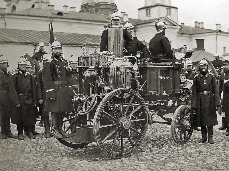 Пожарная охрана Москвы, 1900 год