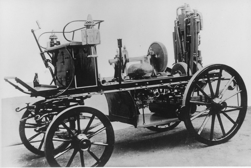 Первая паровая пожарная машина 1841 год