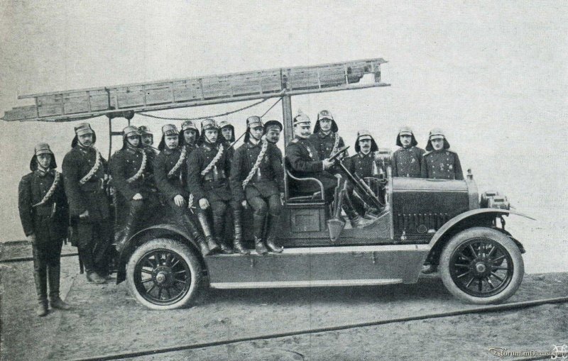 Пожарный автомобиль фрезе 1904 г