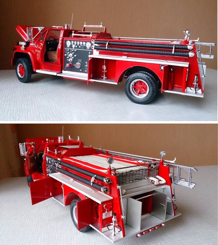 Модели пожарных автомобилей