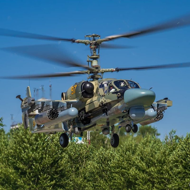 Вертолёт к-52 Аллигатор