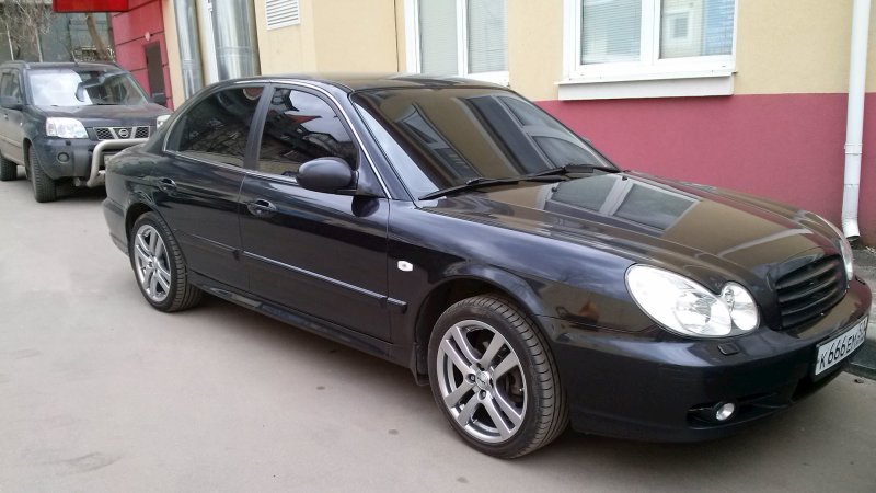 Hyundai Sonata 2006 тонированная