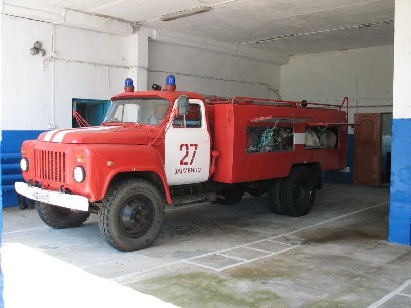 ГАЗ 53 пожарный