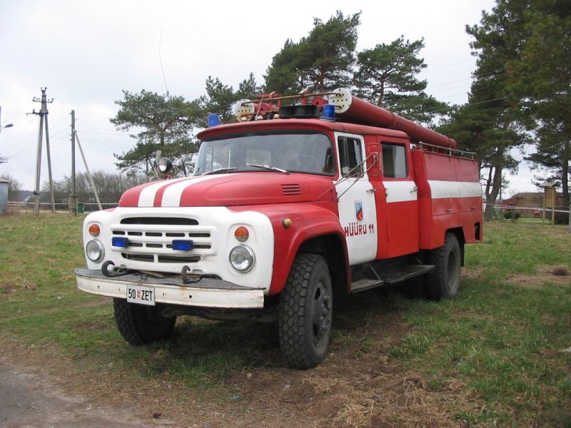 ЗИЛ 130 пожарный СССР