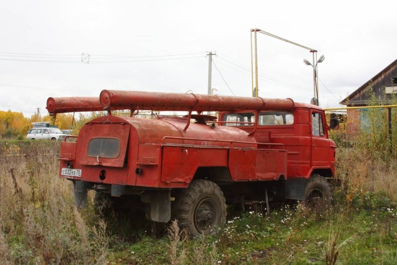 Пожарный ГАЗ 66 АЦ-30