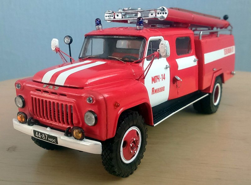 ГАЗ 53 АЦ 30 пожарный