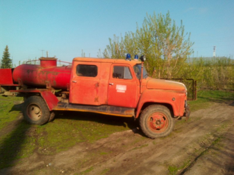 ГАЗ 66 пожарный со сдвоенной кабиной