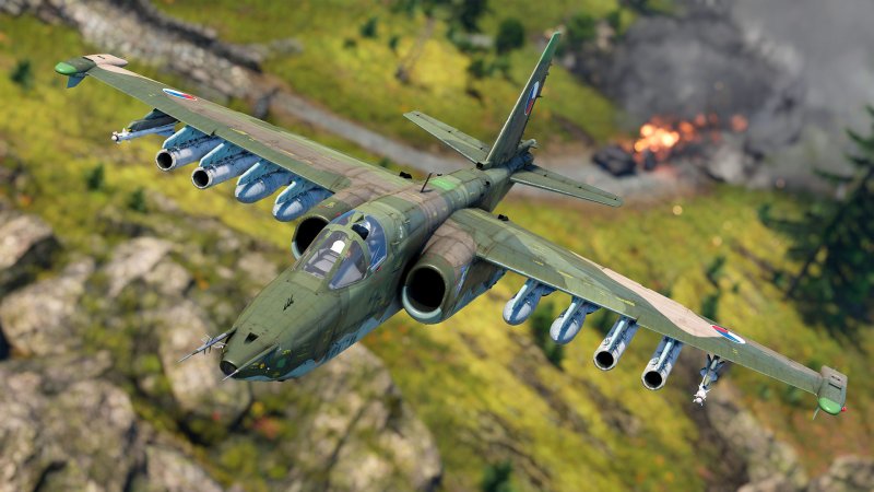 Штурмовик Су-25 Грач