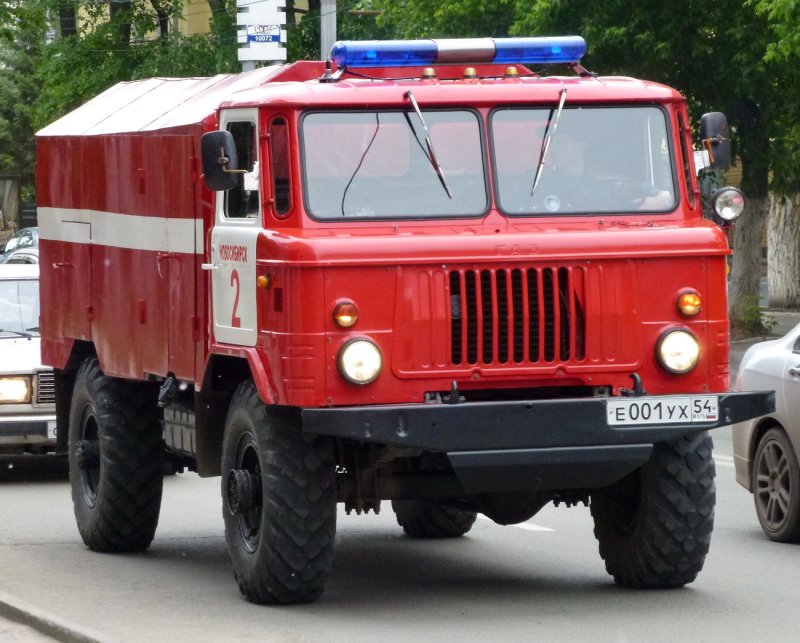ГАЗ 66 пожарный