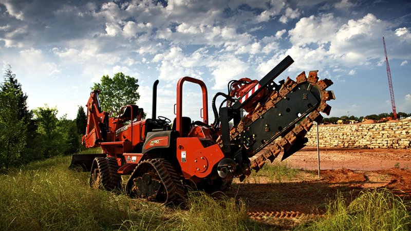 Ditch Witch rt95h 2008