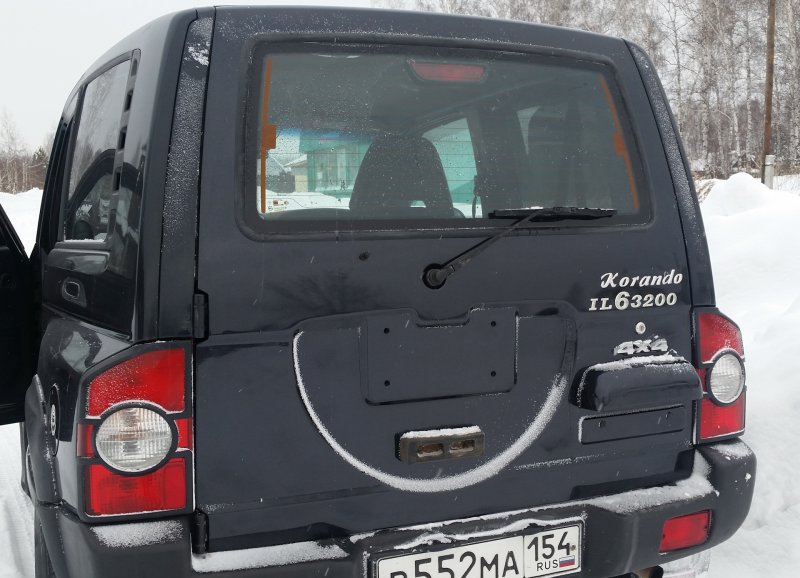 ТАГАЗ tager дверь задка