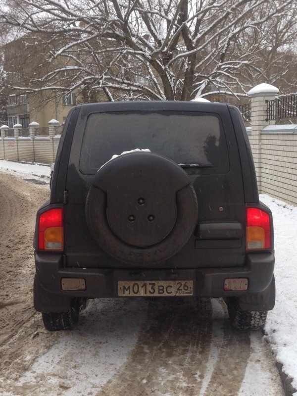 Tagaz tager сзади