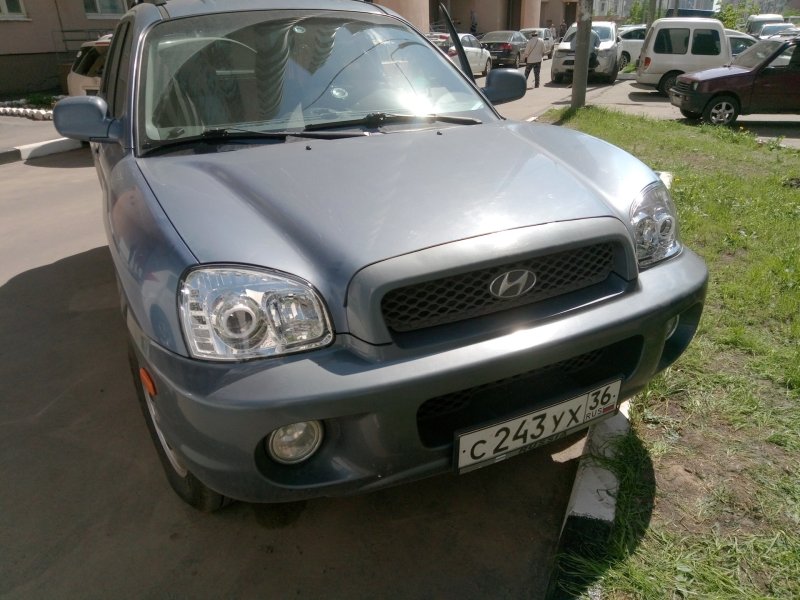 Hyundai Santa Fe Classic линзы