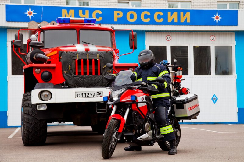 Техника пожарной охраны МЧС России