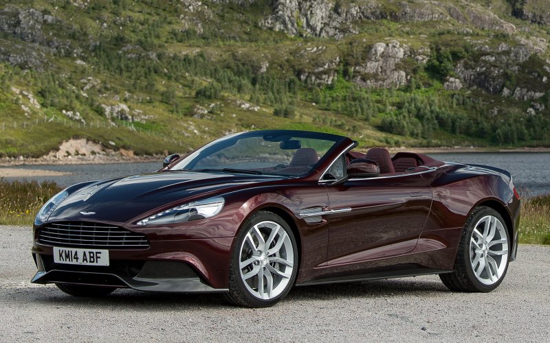 Aston Martin Vanquish кабриолет