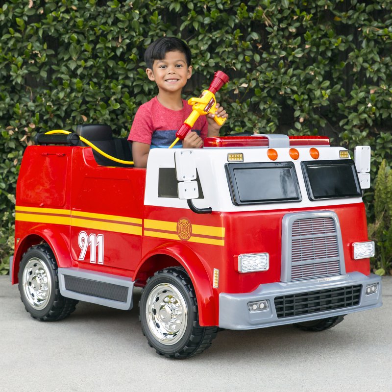 Пожарный электромобиль