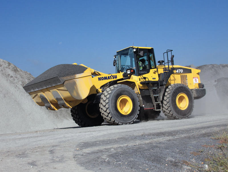 Погрузчик Komatsu wa470