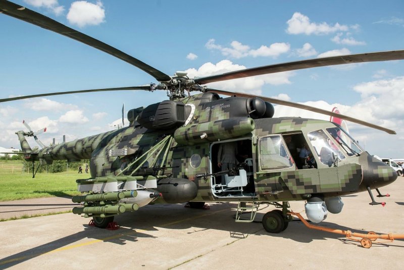 Боевой вертолёт ми-8