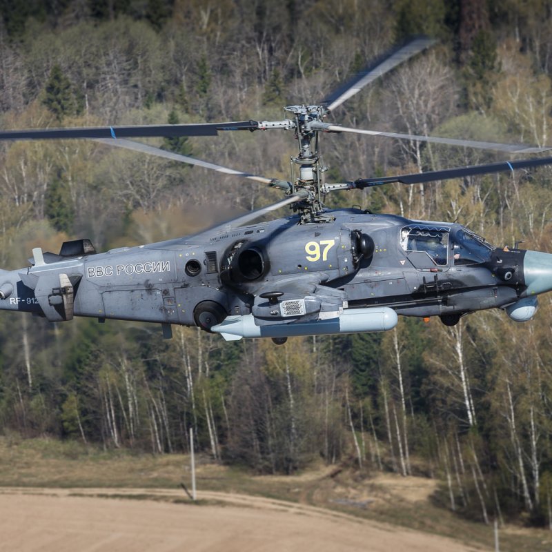 Ударный вертолет ка-52 Аллигатор