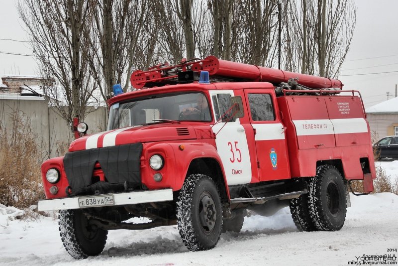 Пожарная машина ЗИЛ 130 АЦ 40