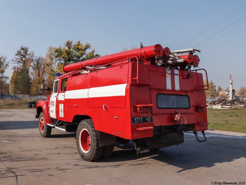 Автоцистерна пожарная АЦ-40 (130)-63a