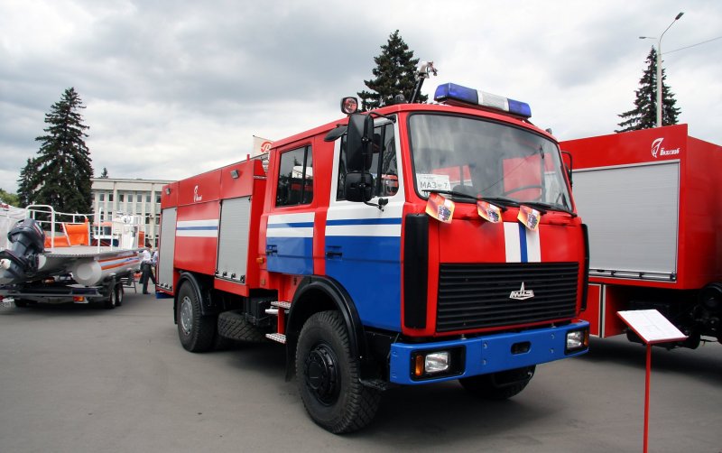 Пожарный МАЗ АЦ 5.0-40