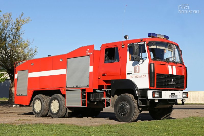Пожарный МАЗ 6516
