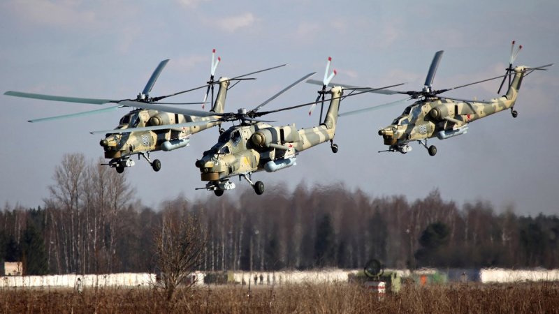 Вертолеты армейской авиации России