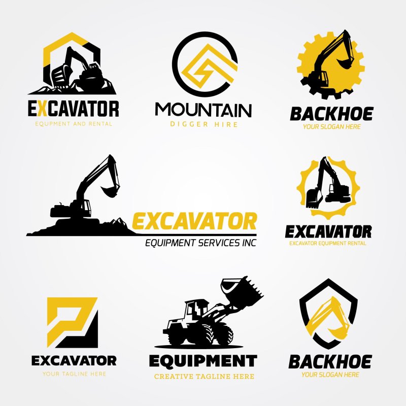 Логотип строительной техники