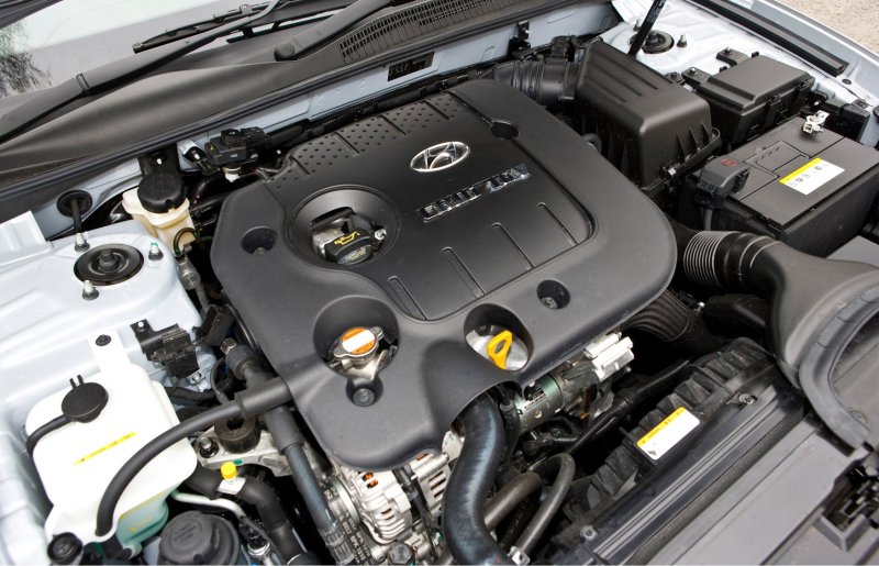 Hyundai Sonata, 2007 двигатель