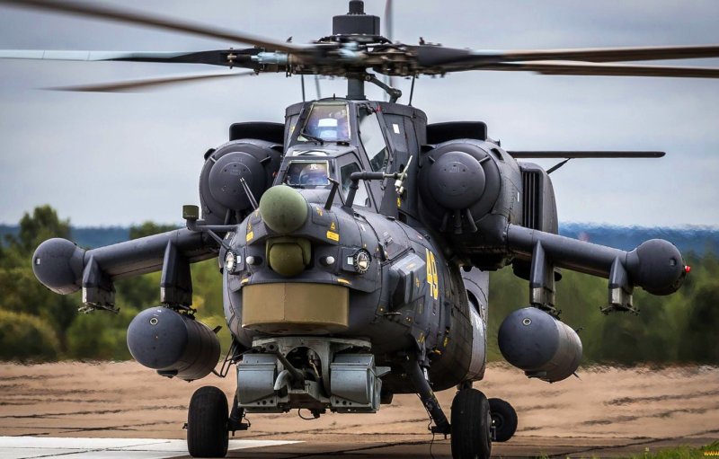 Ми-28н ночной охотник кабина