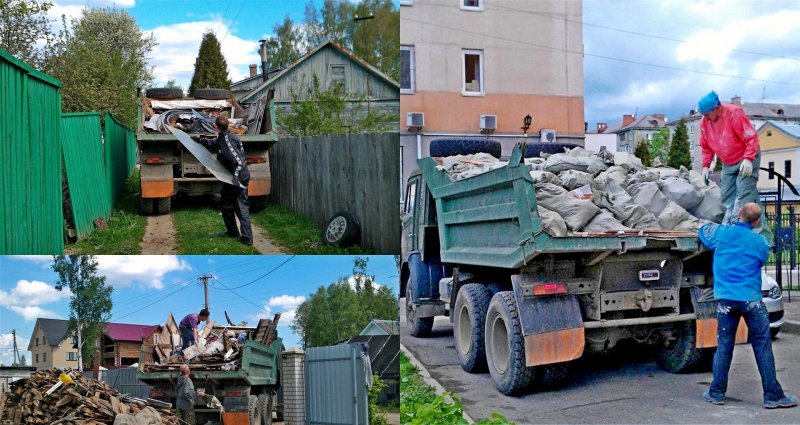 Вывоз строительного мусора КАМАЗ