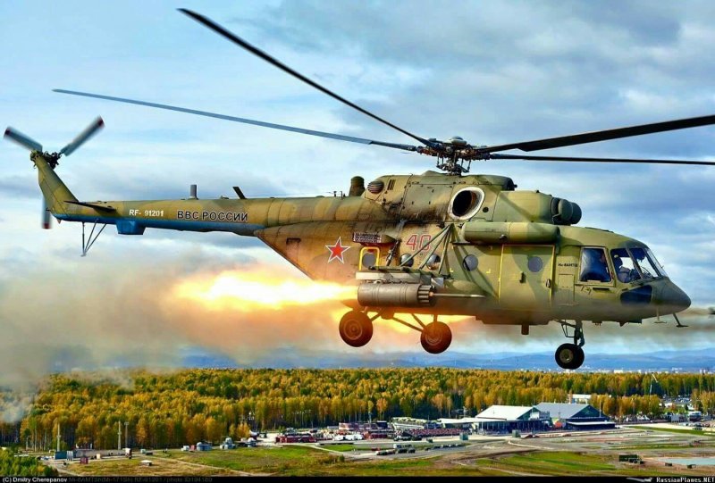 Вертолет ми-8атмш "Терминатор"