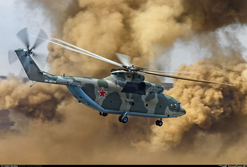 Военный вертолет России ми 26