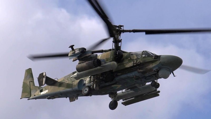 Вертолет ка-52 "Аллигатор"