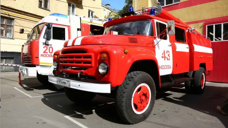 Пожарные машины Москвы