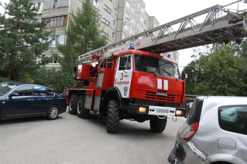 Городская пожарная машина Москва