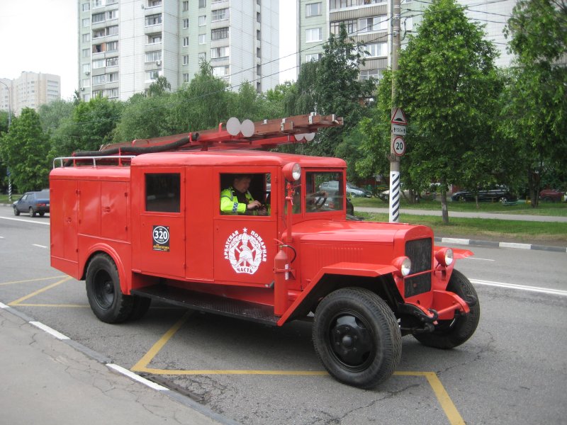 Пожарные авто Москвы