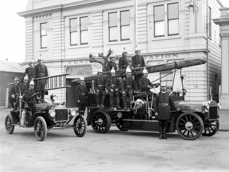 Пожарный автомобиль фрезе 1904 г