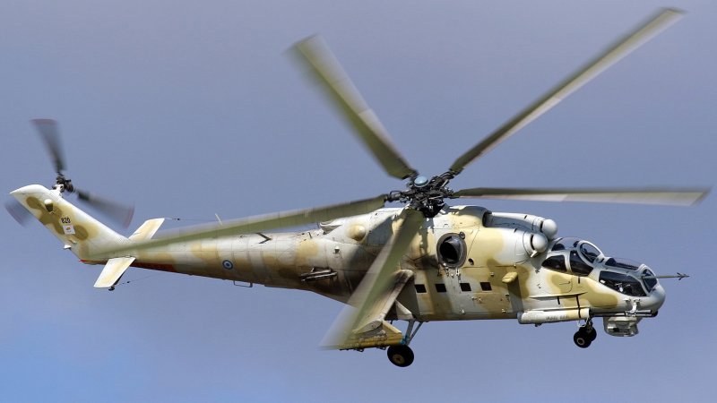 Ударный вертолет ми-35п
