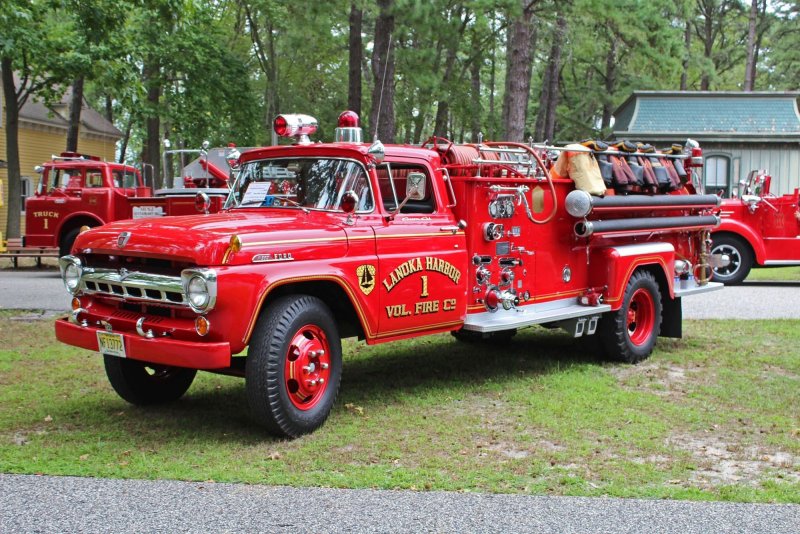 Пожарная машина ретро