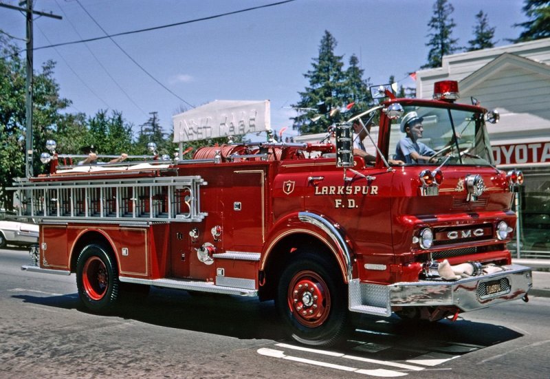 Пожарная машина США 1960