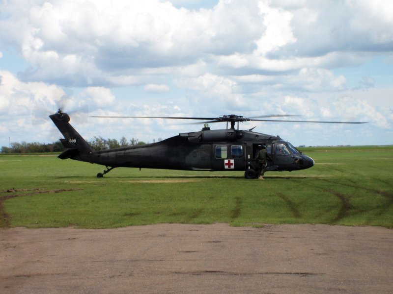 Вертолёт uh-60 Police