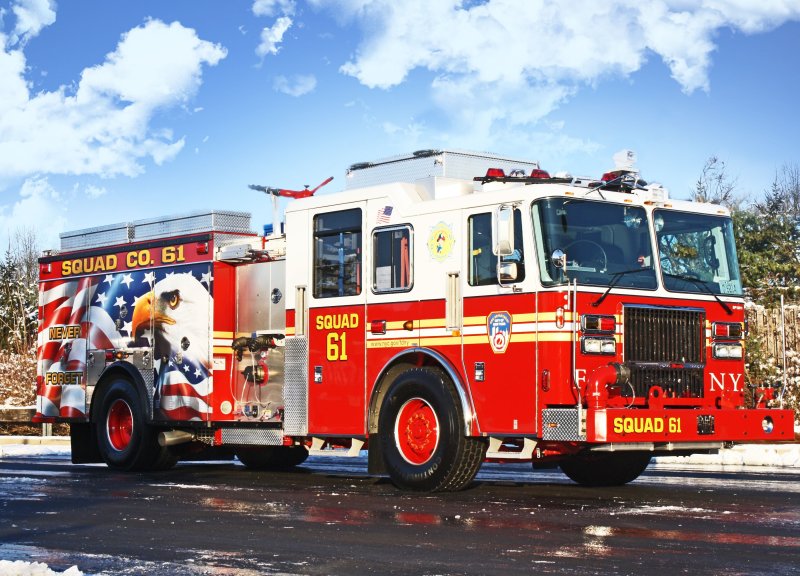 Fire Rescue пожарная машина