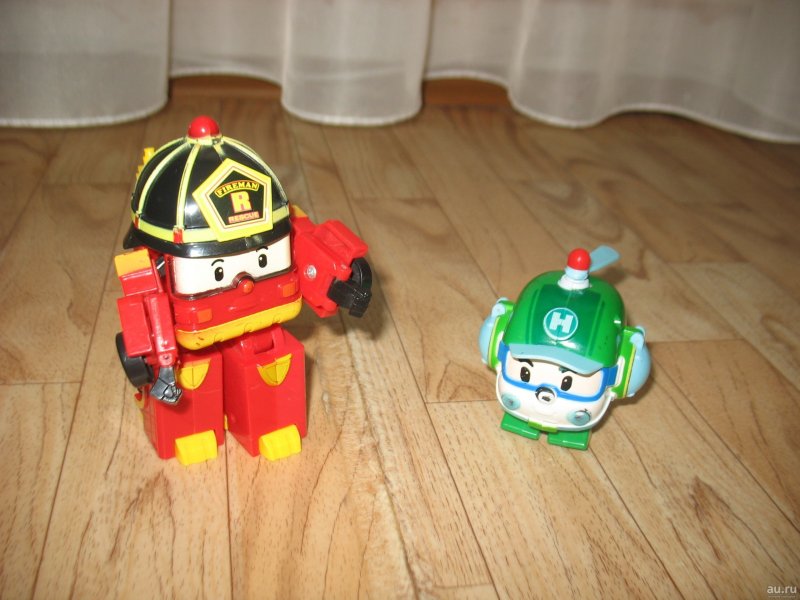Лего пожарный Робокар Рой