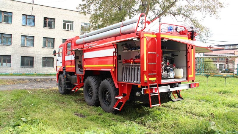 Пожарная автоцистерна КАМАЗ 43118
