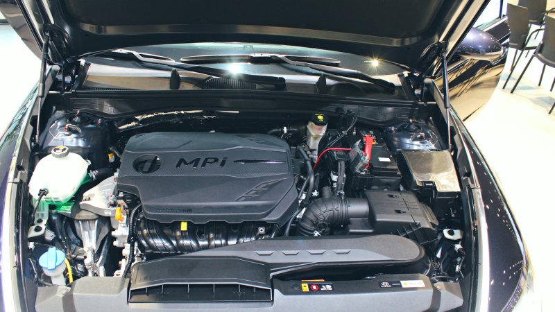 Hyundai Sonata 2020 под капотом